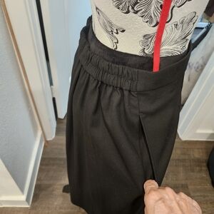 Ladies Black heavy knit skirt